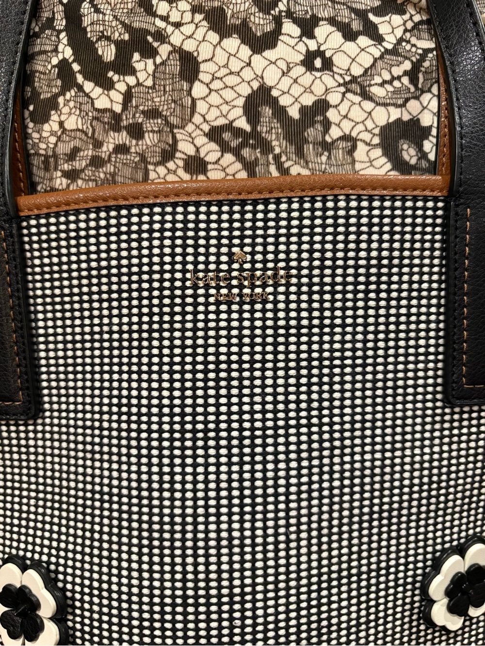 Kate Spade Ash Street Flower Applique Tote - Picture 2 of 12